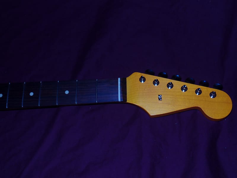 1950s hand finished closet classic 7.25 C shaped Stratocaster Allparts Fender Licensed rosewood neck image 1