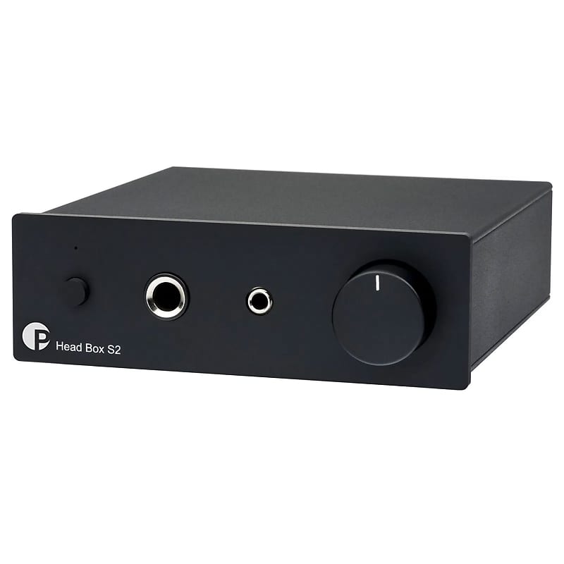 Pro-Ject: Head Box S2 Headphone Amplifier - Black  			