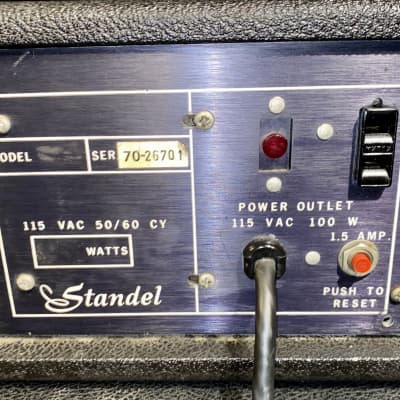 Vintage Standel PA VI Solid State Head Serviced image 6