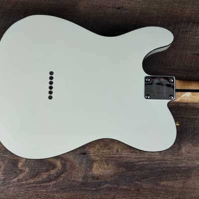 MyDream Partcaster Custom Built - Black and White Thinline Charlie Christian image 2