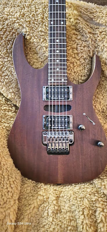 Ibanez RG470 MHZ 2022 - Mahogany Natural | Reverb