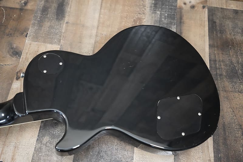 Aria Pro II Blitz Leopard 2010s Black Single Cut Junior