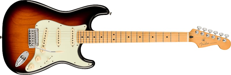 Fender Player Plus Stratocaster, Maple Fingerboard, 3-Color Sunburst image 1