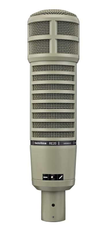Electro-Voice RE20 Broadcast Announcer Microphone image 1