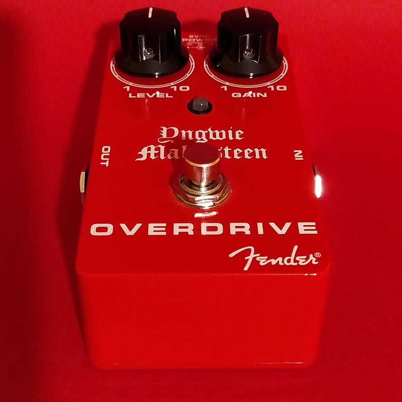 Fender Yngwie Malmsteen Overdrive w/box & manual | Reverb