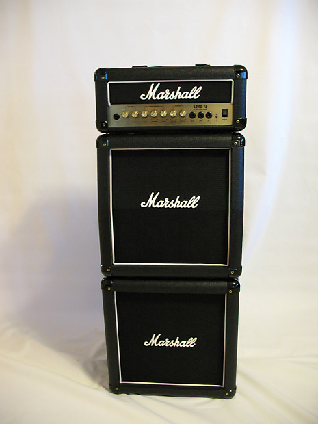 Marshall Lead 15 Full Mini Stack - G15MS Amp Head And 2