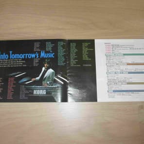 Korg Catalog Volume 10 - Original Vintage Synthesizer Brochure/Catalog-RARE image 2