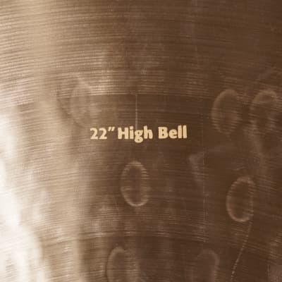 Sabian 22" HHX Anthology High Bell Ride Cymbal - 2612g image 5