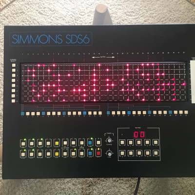 Simmons SDS-6 Rare-as-hens-teeth Drum Sequencer w/MIDI image 2