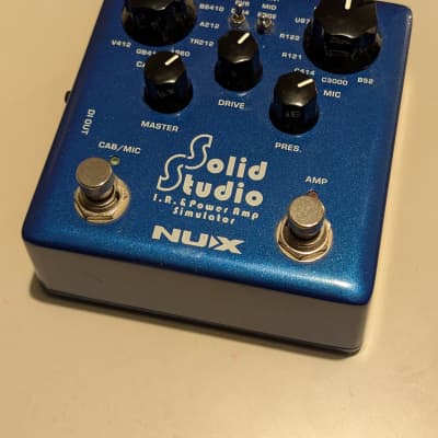Reverb.com listing, price, conditions, and images for nux-nux-nss5-ir-power-amp-simulator