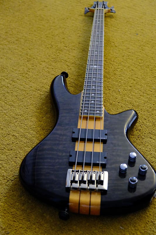 Schecter Stiletto Elite 4 - See-Thru Black | Sweetwater