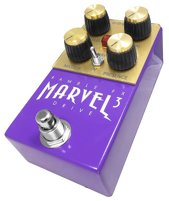 Ramble FX Marvel Drive 3 (Purple) Marshall plexi based distortion