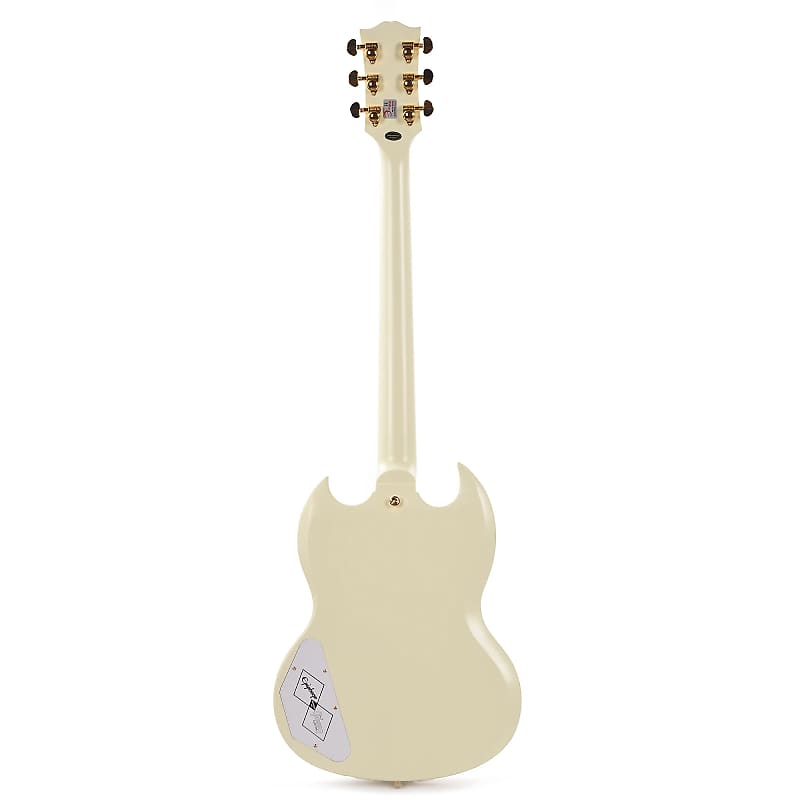 Epiphone エピフォン SG 白 Inspired by Gibson Amazon.com: Epiphone Inspired by Gibson SG Custom, Alpine