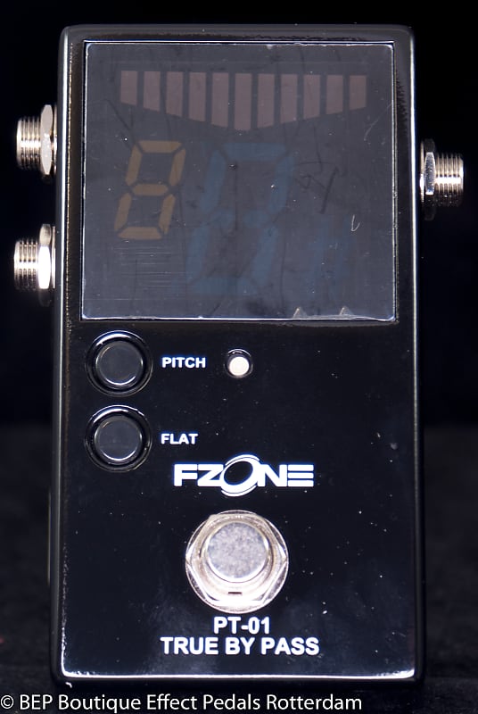 FZONE PT-01 True Bypass Chromatic Pedal Tuner - tgt11