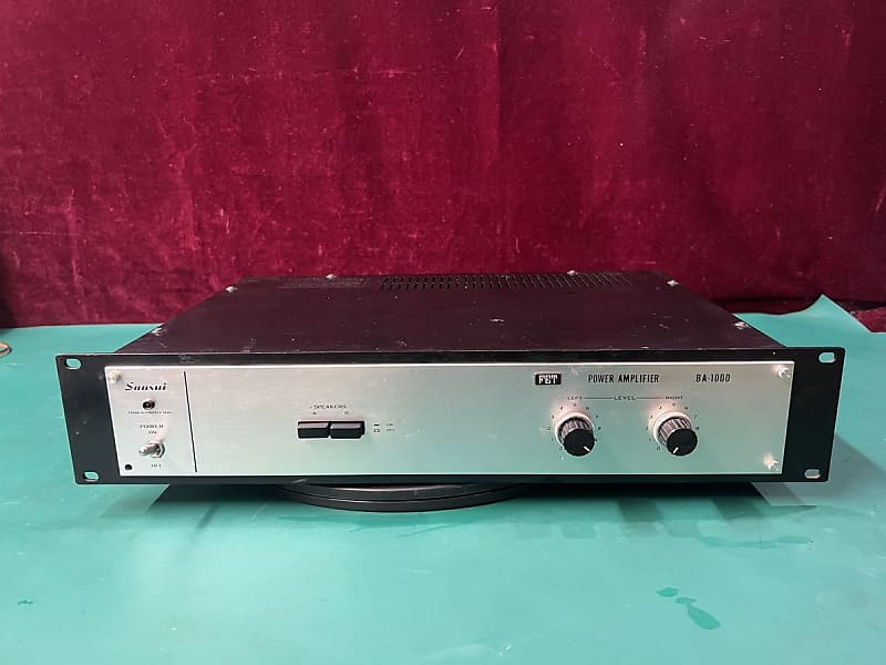 Vintage Sansui BA-1000 VFET Amplifier - Very Rare Piece of VFET History!