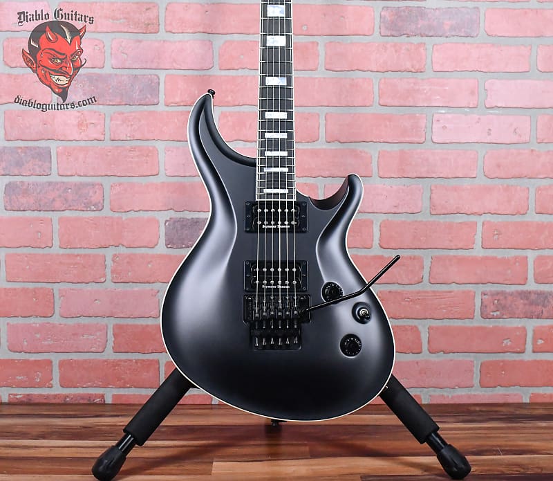 ESP Custom Shop Mystique FR Satin Black 2022 w/OHSC | Reverb
