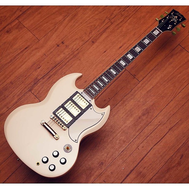 Tokai USG50 Custom 3 pickup Ivory with Gold Hardware Second Hand