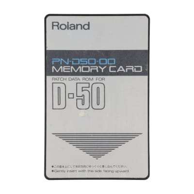 Roland PN-D50-00 ROM Memory Card for D-50