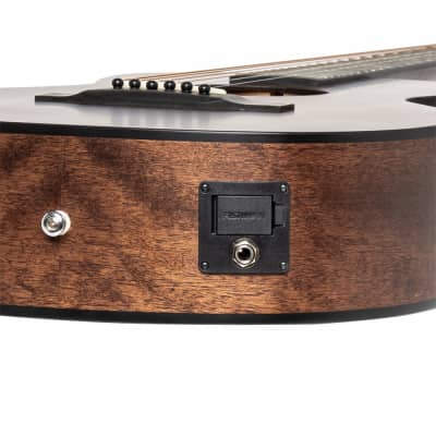Acoustic Guitar JAMES NELIGAN Dov PFI + Fishman Pickup - solid mahogany top image 4