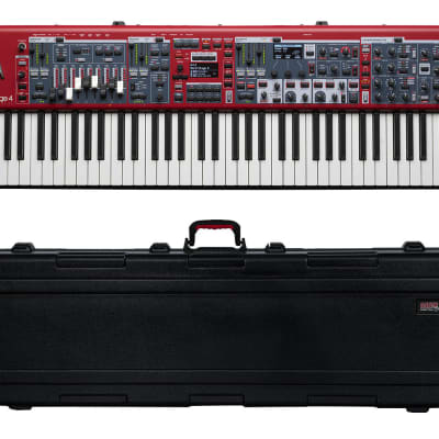 Nord Stage 4 HA73 73-Key Fully-Weighted Keyboard + Gator Cases TSA Case