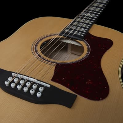 Norman B50 12 String Acoustic Electric Guitar Natural HG Element with  Case MADE In CANADA image 15