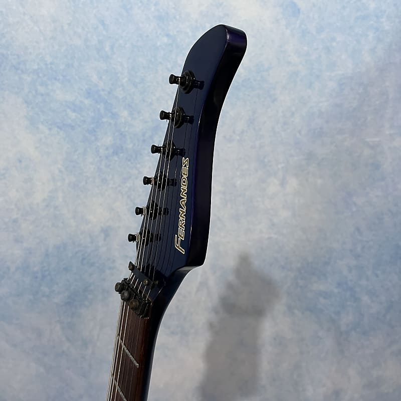 Fernandes FR-55 1990 Metallic Purple Locking Trem | Reverb