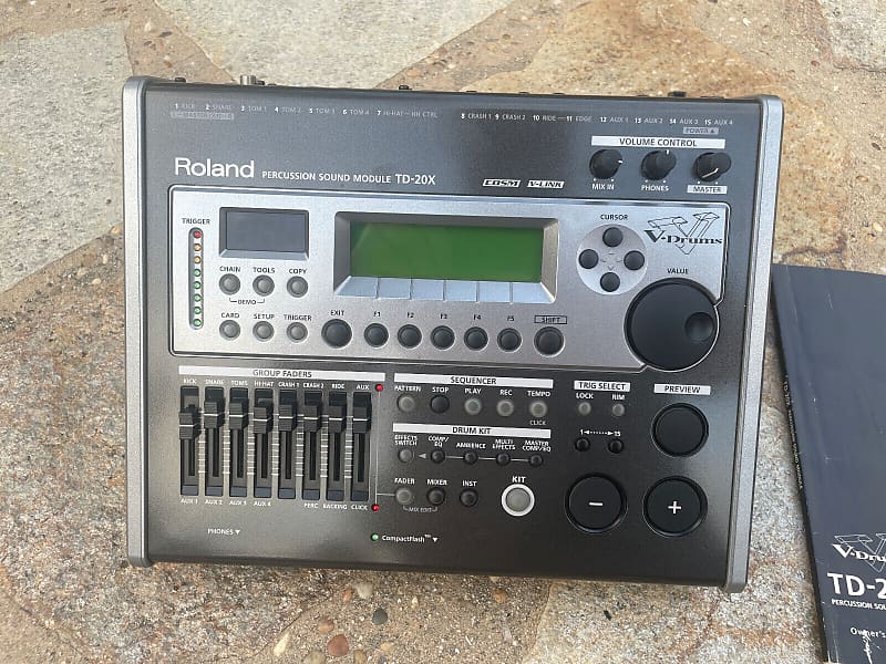 Roland TD-20X V-Drum Percussion Sound Module | Reverb