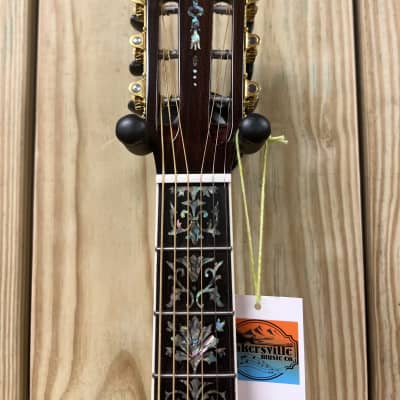 OOO PARLOR FORTY FIVE Floral PARLOR model acoustic guitar 2024 - Natural inlays galore image 3