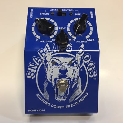 【レアモデル】SNARLING DOGS SDP-4 BLUE DOO Snarling Dogs SDP-4 Blue Doo Tube Emulator Overdrive Rare