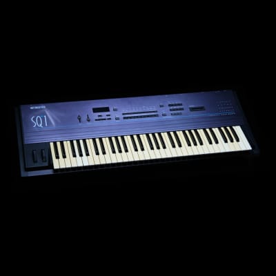 *All Original* 1990 Ensoniq SQ-1 Personal Music Studio 61-Key Synth/Workstation SQ1 | Synthesis Drums Sequencer Effects | Inc. Footswitch, Manual and Power Cable | SQ 1 Serial SQ-14869