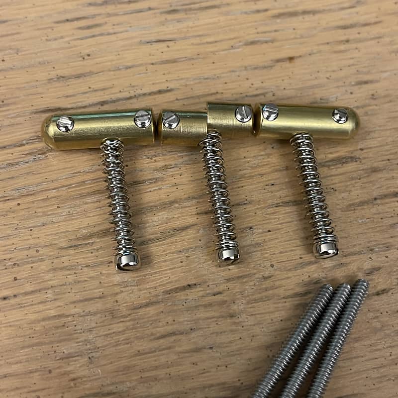 Fender Telecaster Bridge Compensated Brass Saddles Fender Vintage