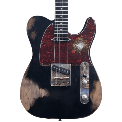 10S iCC/T Nitro Tele Style Electric Guitar Black Relic for sale