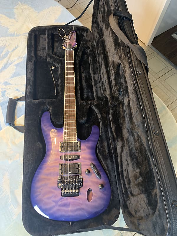 Ibanez S570DXQM-BBB Standard 2010 - 2013 - with Case
