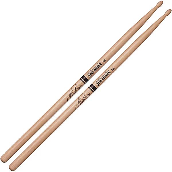 Pro-Mark TX8AW Hickory 8A Wood Tip Jim Rupp Drum Sticks image 1
