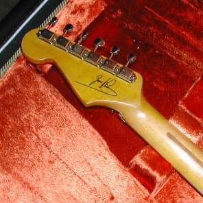 Fender Custom aged Dave Murray Signature Stratocaster 2012 Black image 9