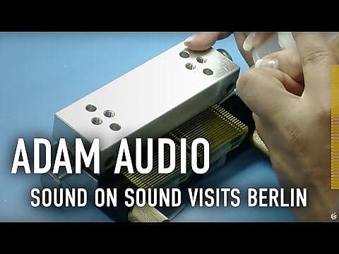 ADAM Audio A5X Active Nearfield Monitor (Single) Black | Reverb
