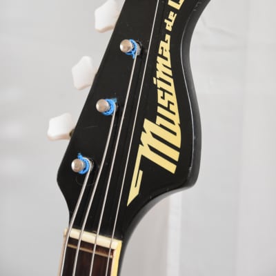 Musima de Luxe 25 B – 1960s German GDR Vintage Solidbody Bass Guitar image 9