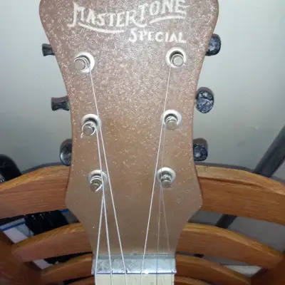 Gibson Mastertone Special lap steel 1940's??  Brown crinkle image 3