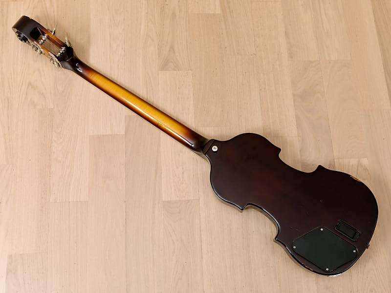 1990s Aria Custom Shop VB-01 Short Scale Violin Bass, Sunburst w/ Piezo &  Active EQ, Japan | Reverb