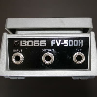 Boss FV500H White Guitar Volume Pedal Guitar Effect Pedal LikeNew Very Good Working Tested image 8