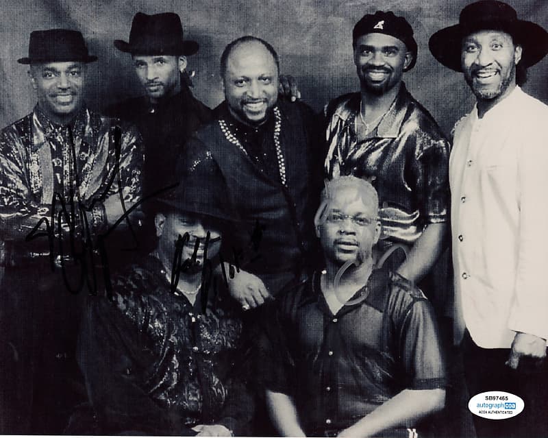 Con Funk Shun Autographed Signed 8x10 Band Photo | Reverb