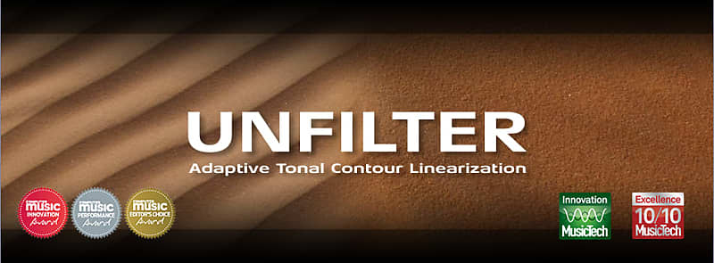 New Zynaptiq - Unfiltered - Adaptive Tonal Contour Linearization AAX/AU/VST (Download/Activation Card) - EDU image 1