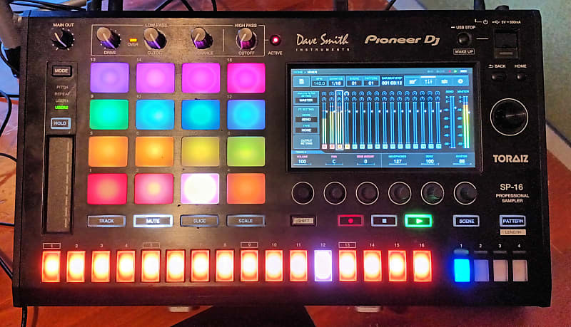 Pioneer Toraiz SP-16 Sampler and Sequencer | Reverb