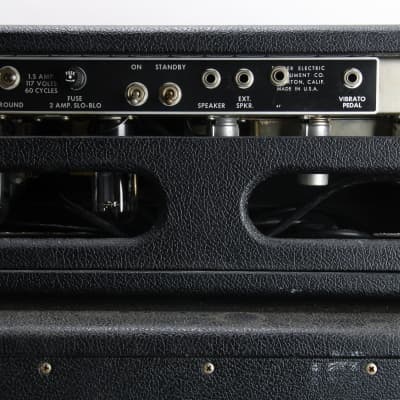 Fender Band Master Head AB763 + Cab c.1965 FEIC (Read description) image 8