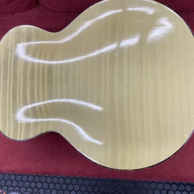 Harmony H1214 Archtone Acoustic Archtop Guitar 1950's - Blond with Faux Flame image 17