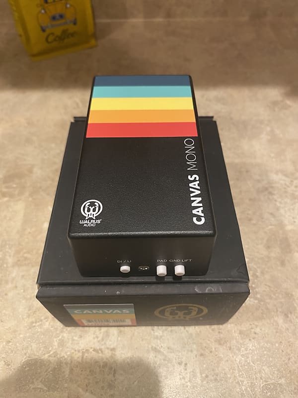 Walrus Audio Canvas Mono Line Isolator Direct Box Reverb