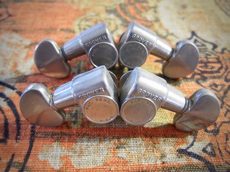 Grover Rotomatics Tenor Guitar Tuners (4) Two on a Side Reverb UK