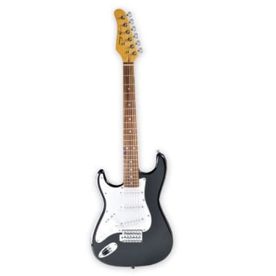 Jay Turser 30 Series Left-Handed Electric Guitar - 3/4 Size (Black) for sale