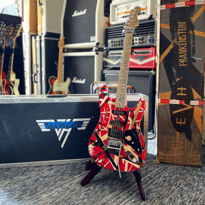 Fender Custom Shop EVH  Frankenstein Replica Eddie Van Halen and Chip Ellis Masterbuilt Hand Signed image 2
