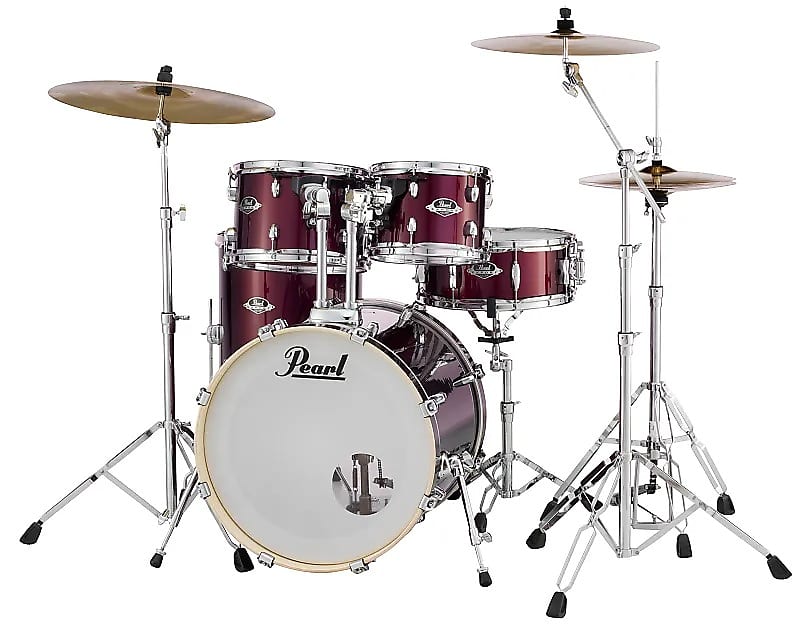 Pearl EXX725SZ	Export EXX 10 / 12 / 16 / 22 / 14x5.5" 5pc Drum Set with Hardware, Cymbals image 1